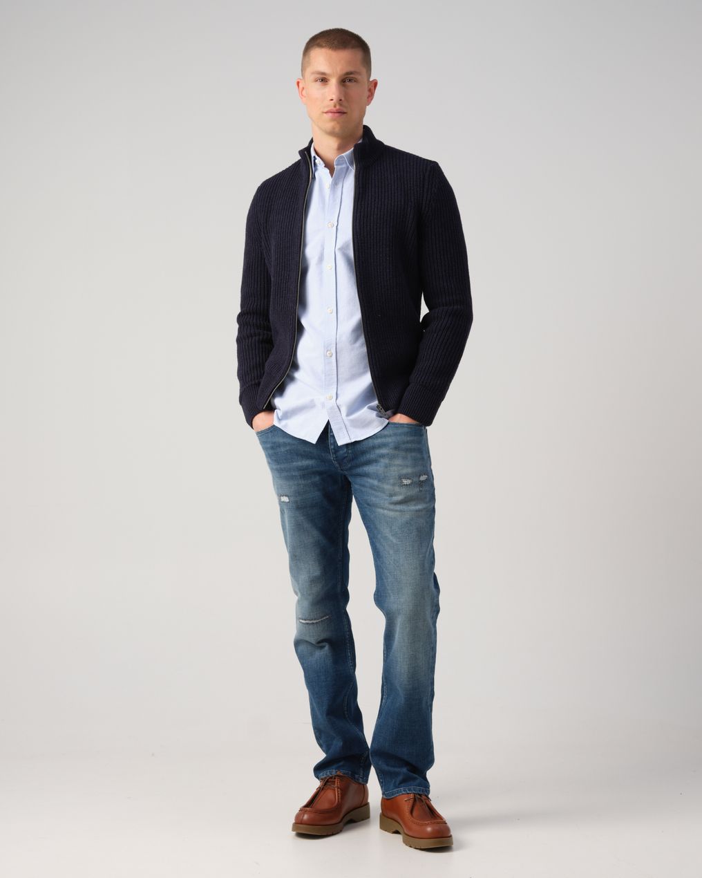 J.C. RAGS Ramses Casual Overhemd LM