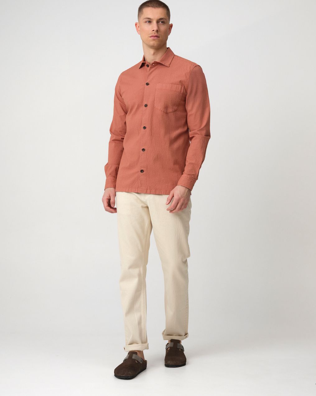 J.C. RAGS Ash Casual Overhemd LM