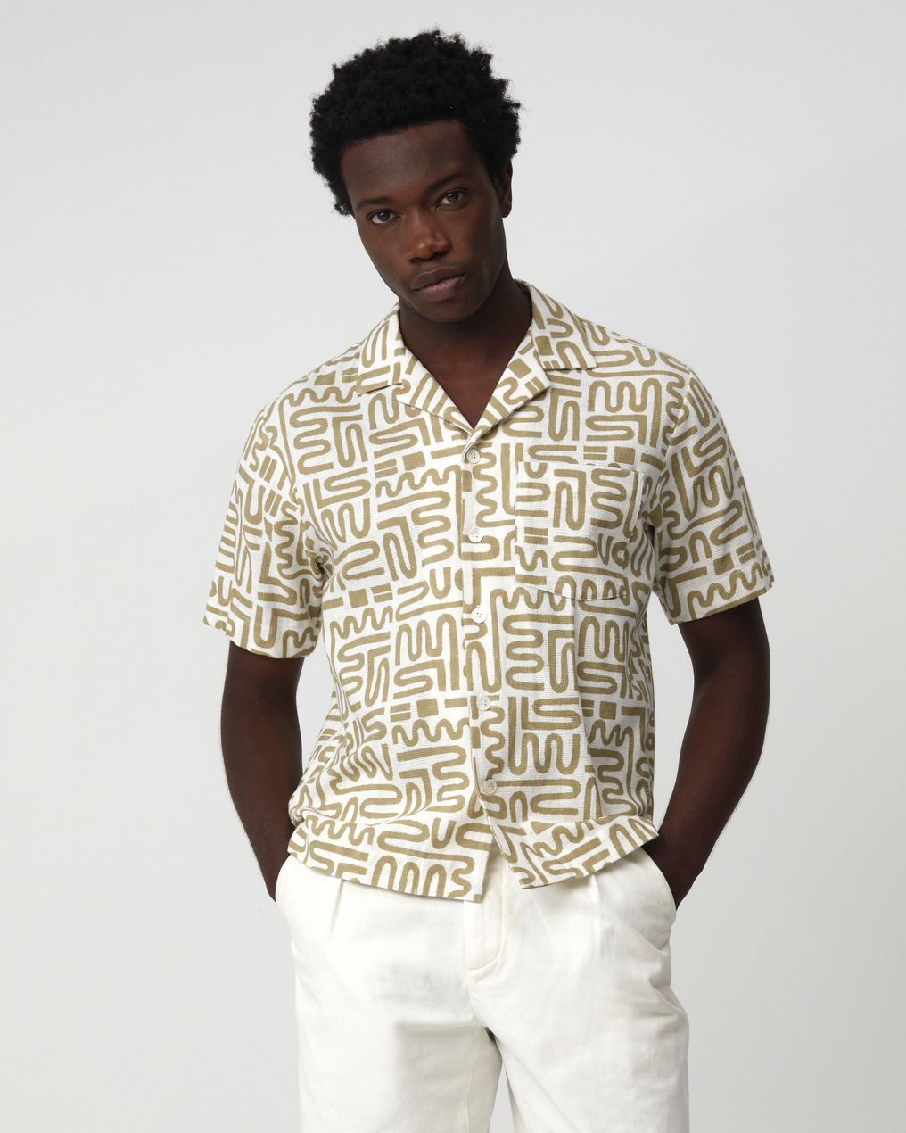 J.C. RAGS Alberto Casual Overhemd KM 
