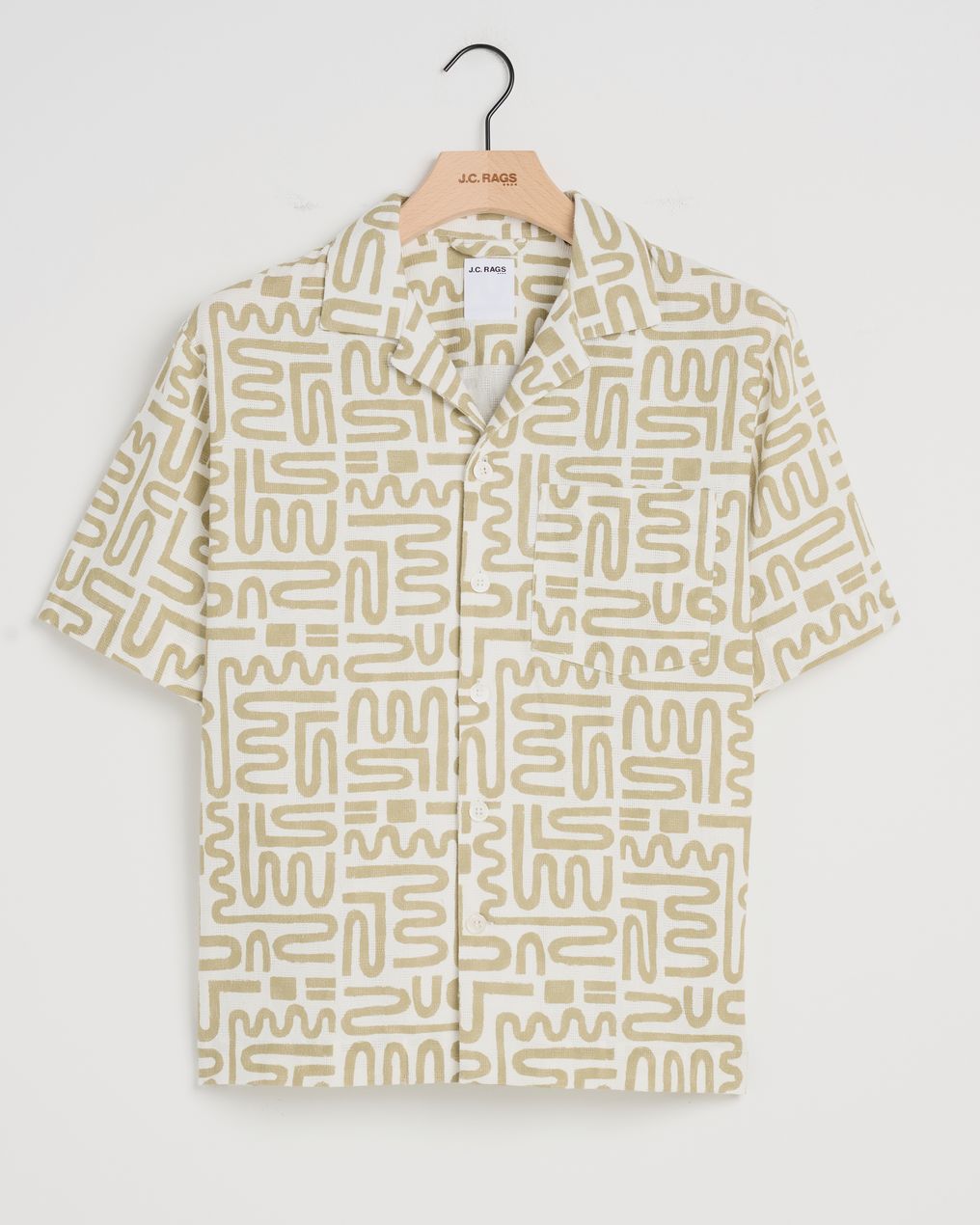 J.C. RAGS Alberto Casual Overhemd KM 