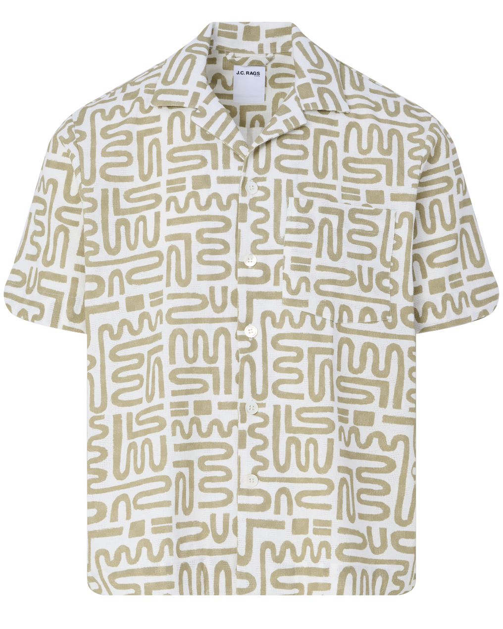 J.C. RAGS Alberto Casual Overhemd KM 
