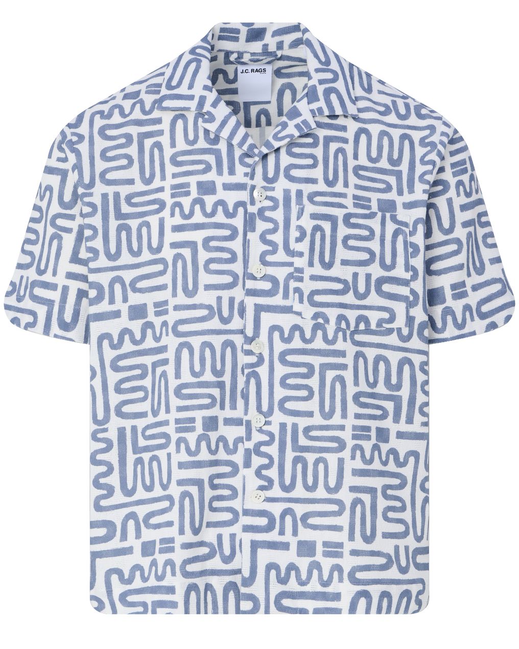 J.C. RAGS Alberto Casual Overhemd KM 