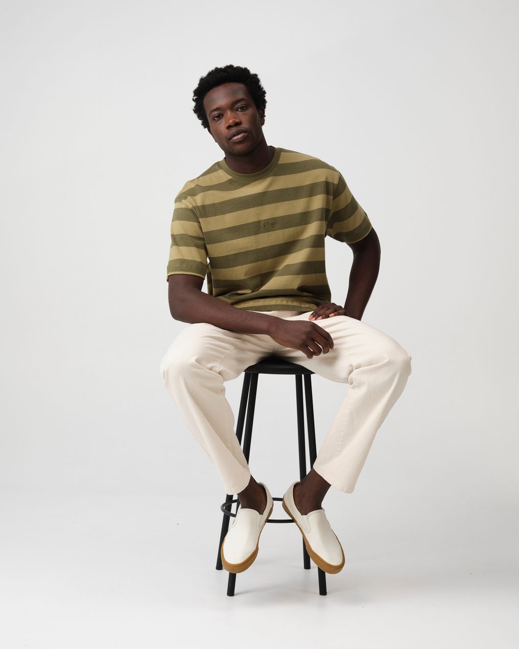 J.C. RAGS Romeo stripe T-shirt KM