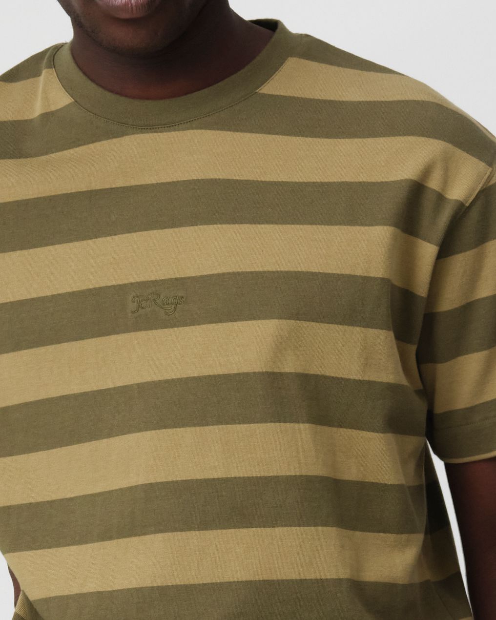 J.C. RAGS Romeo stripe T-shirt KM