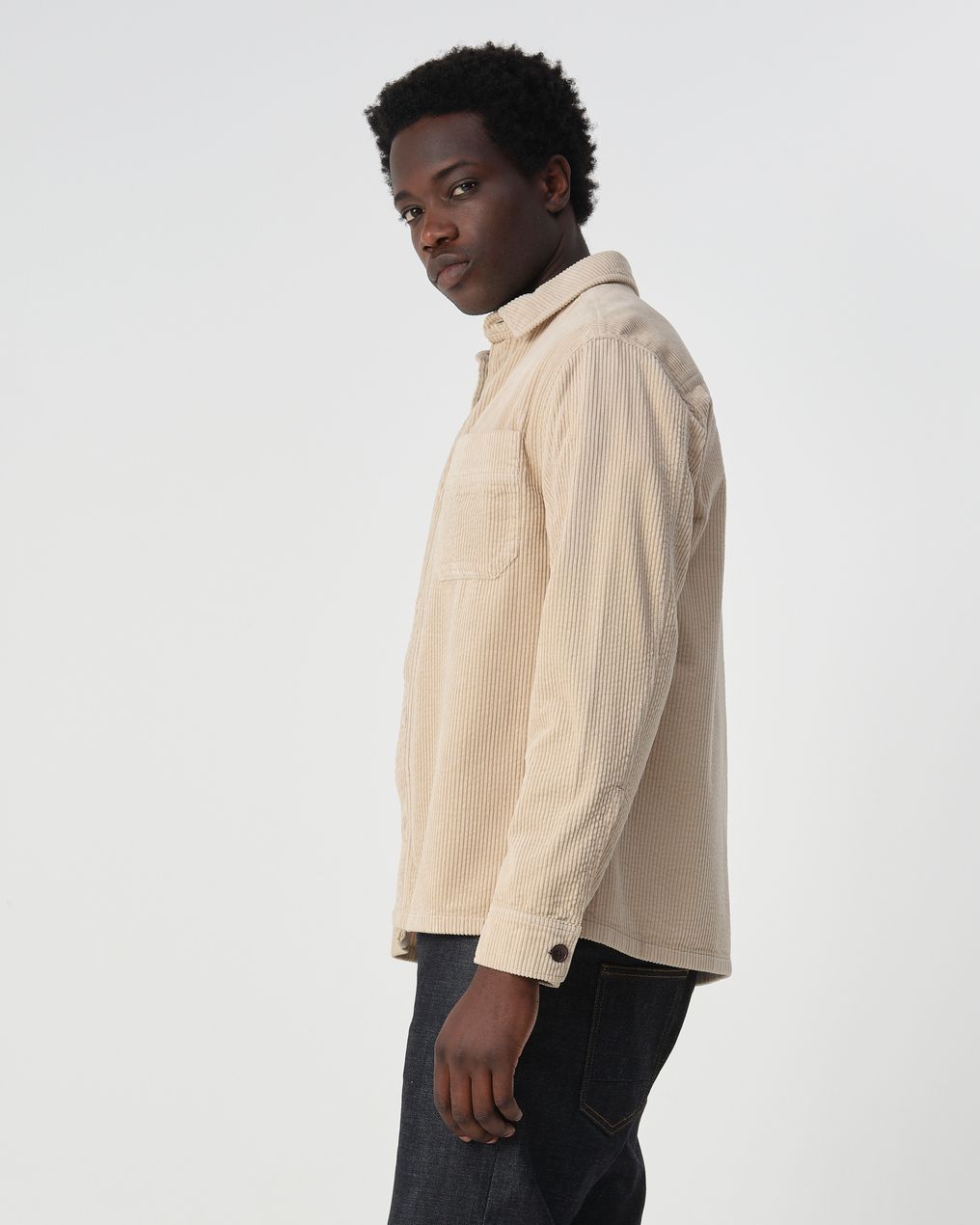 J.C. RAGS Ace Cord Overshirt 