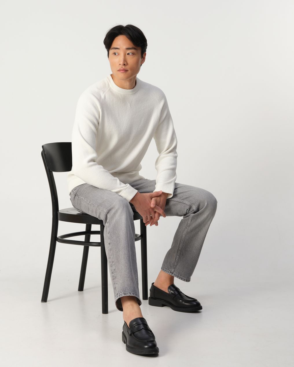 J.C. RAGS Ramil Trui ronde hals