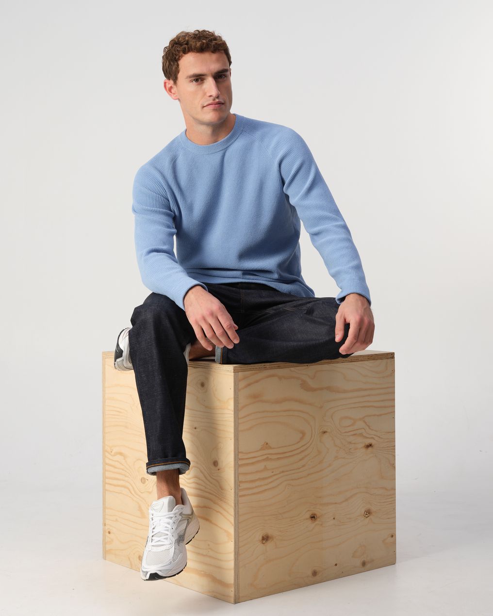 J.C. RAGS Ramil Trui ronde hals