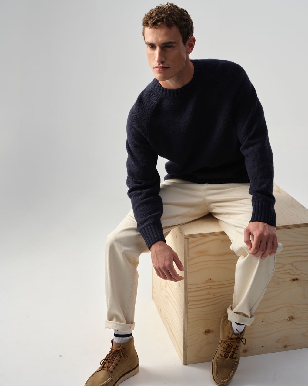 J.C. RAGS Bradley Trui ronde hals