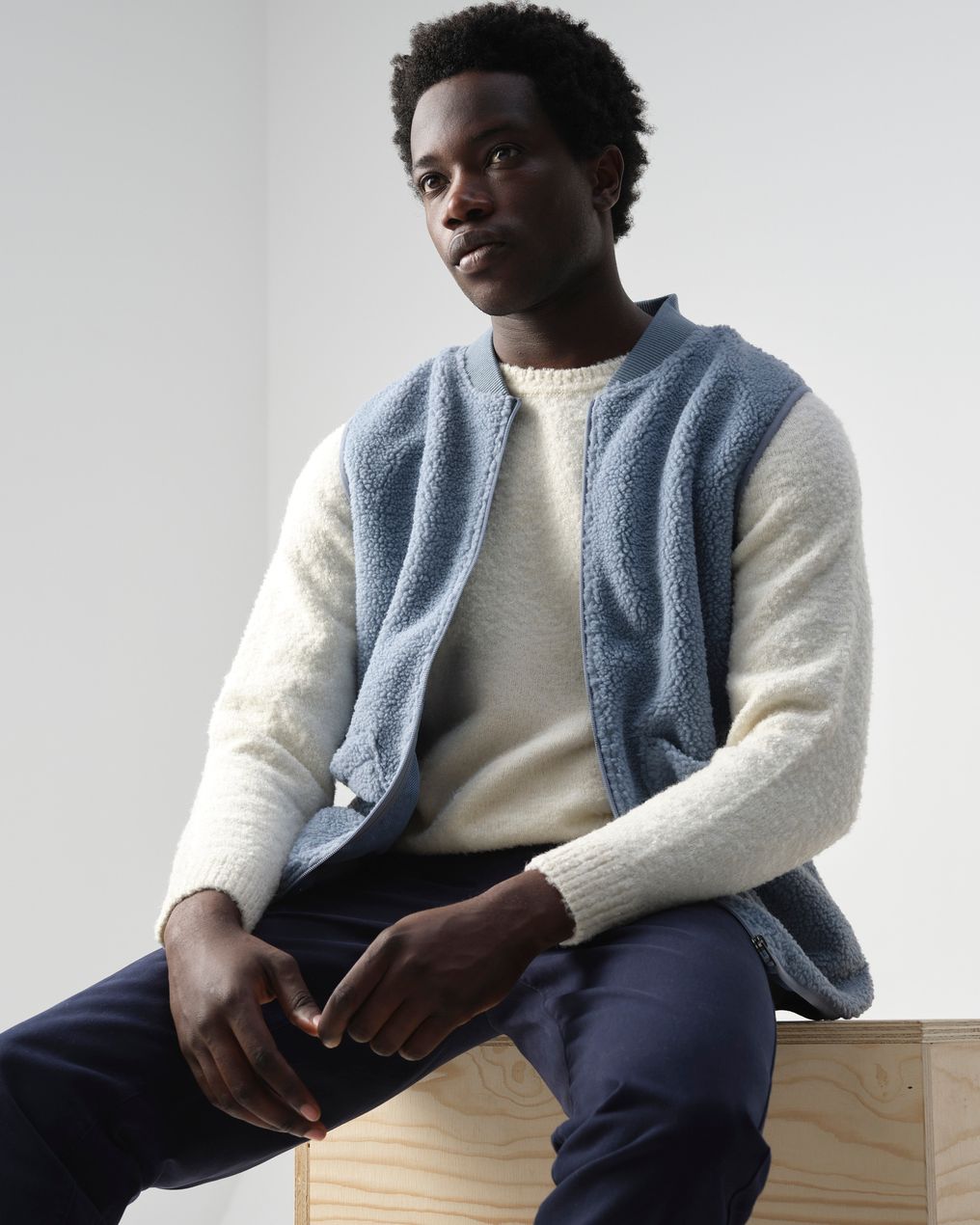 J.C. RAGS Buck Trui ronde hals