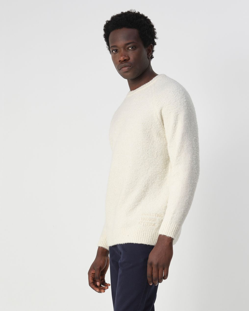 J.C. RAGS Buck Trui ronde hals