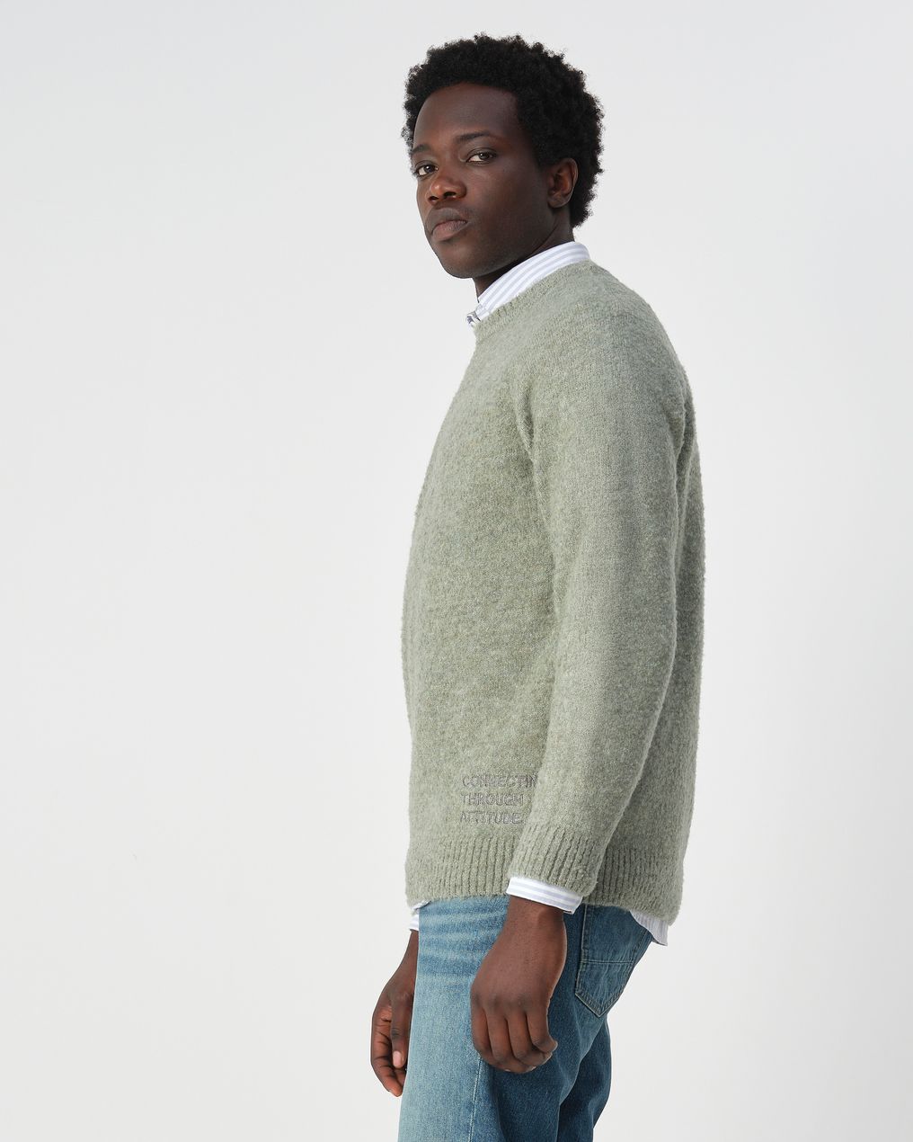 J.C. RAGS Buck Trui ronde hals