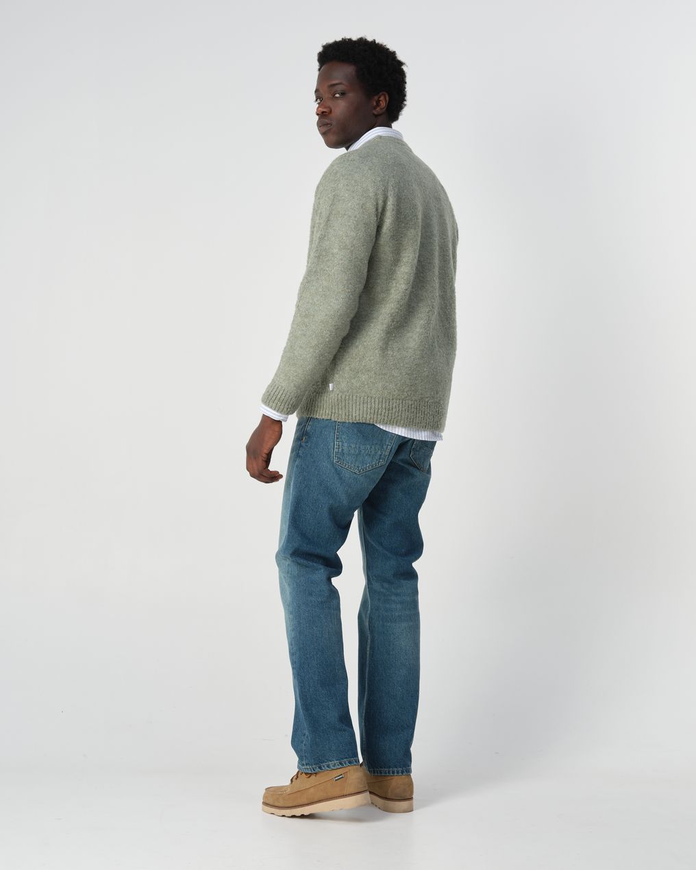 J.C. RAGS Buck Trui ronde hals