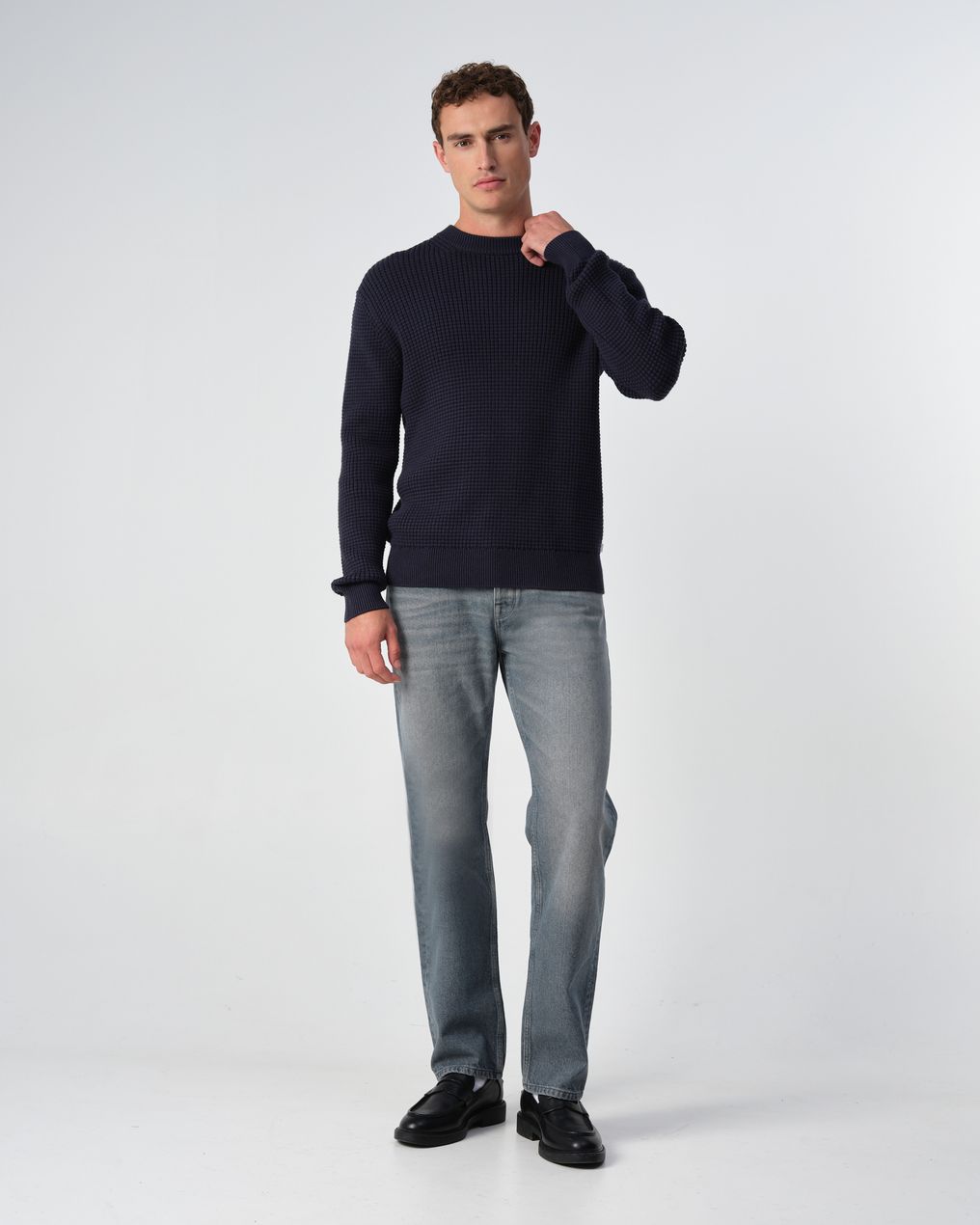 J.C. RAGS Balt Trui ronde hals