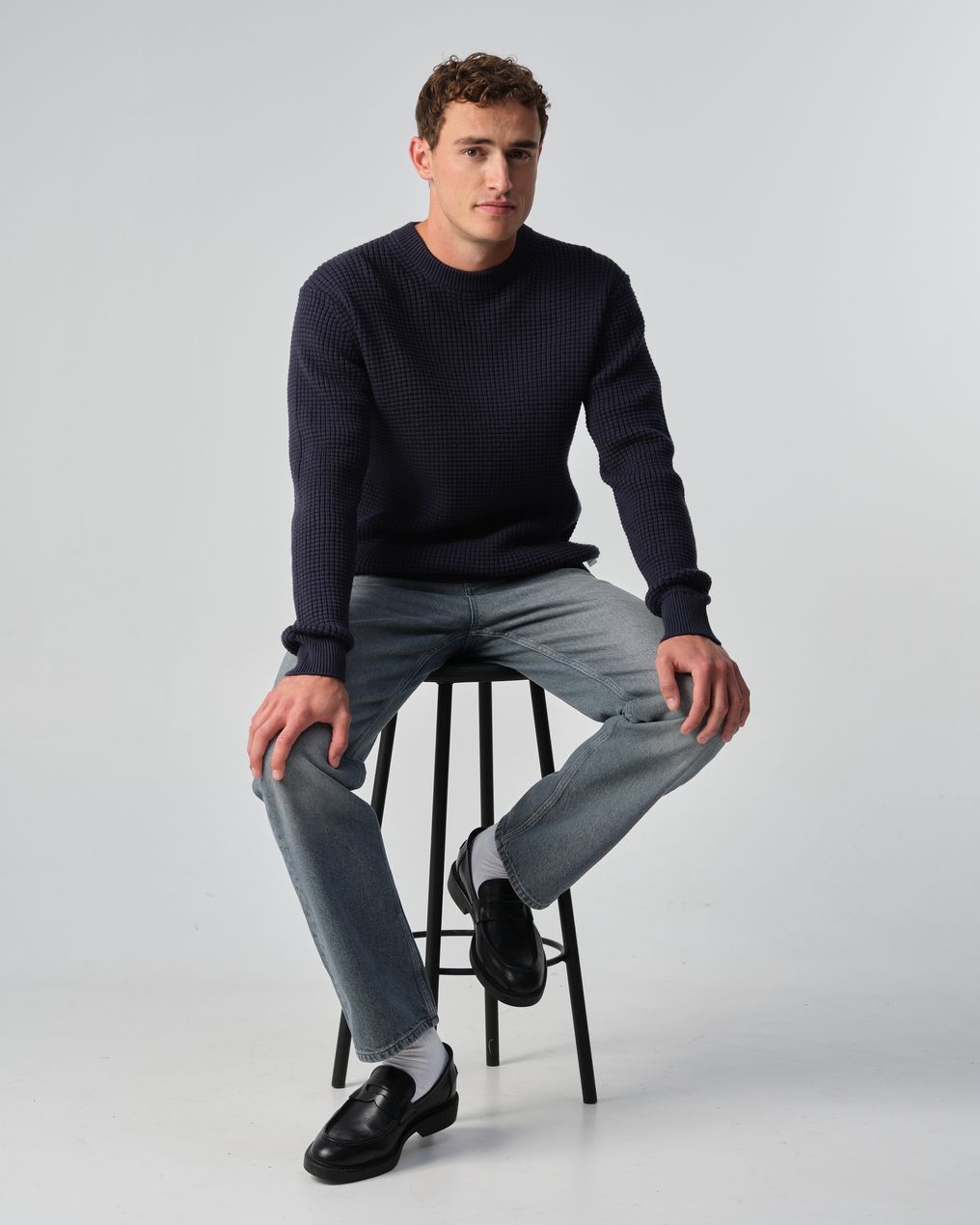 J.C. RAGS Balt Trui ronde hals