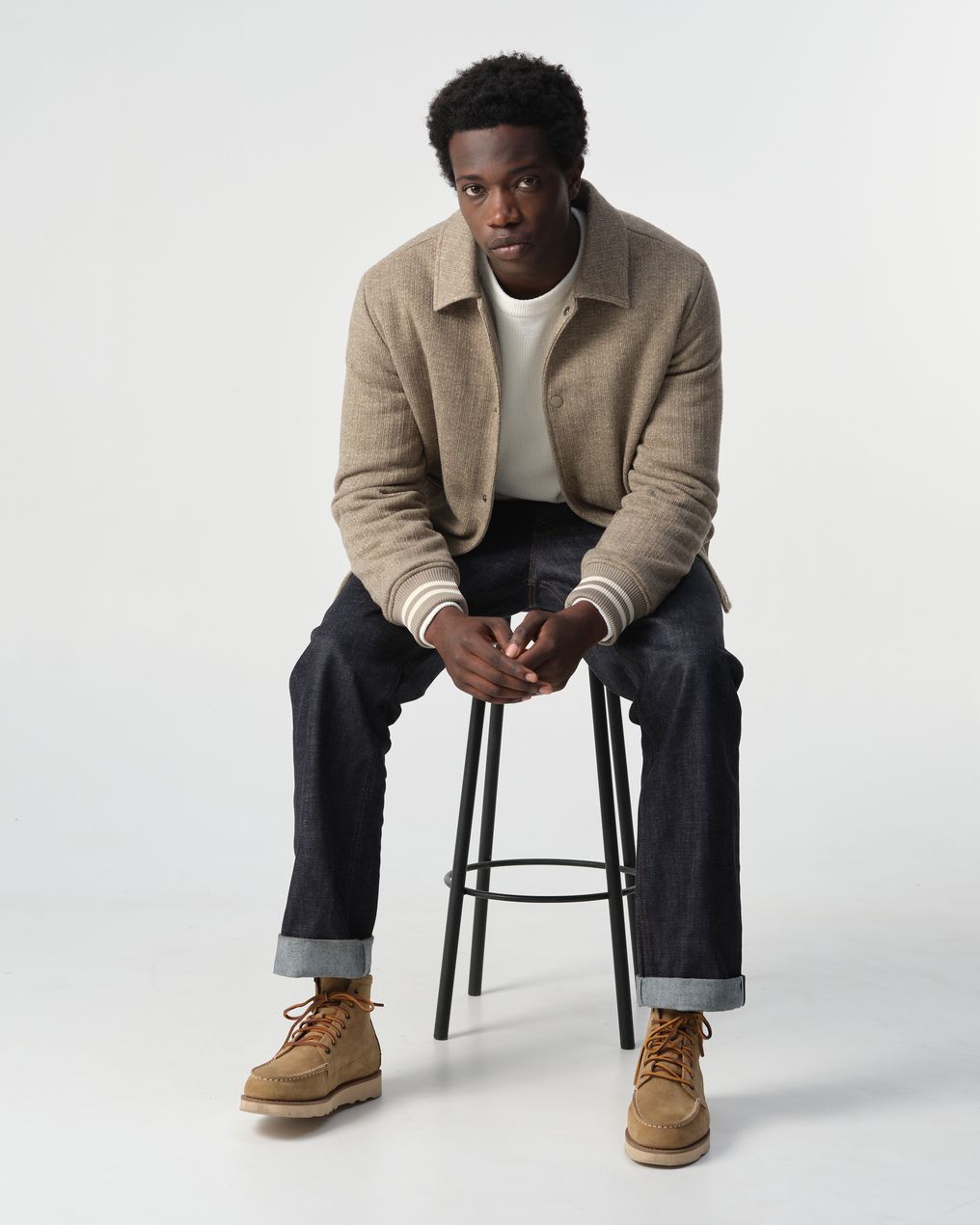 J.C. RAGS Boris Gewatteerde jas