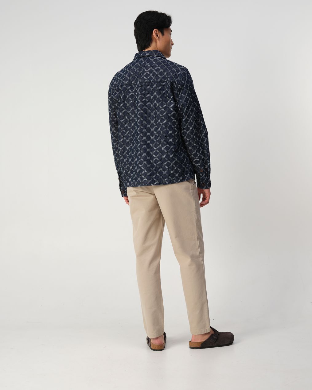 J.C. RAGS Roux Diamond Overshirt 