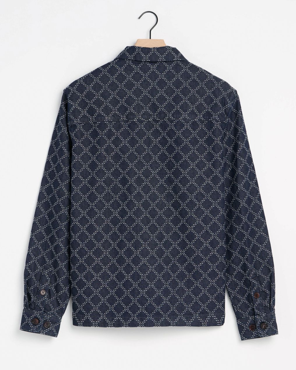 J.C. RAGS Roux Diamond Overshirt 