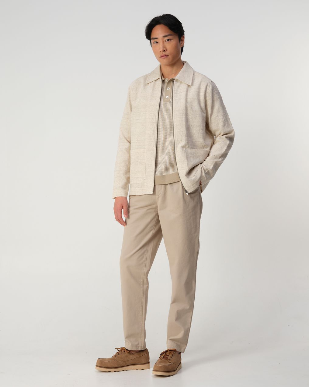 J.C. RAGS - Overshirt Benji Jacquard
