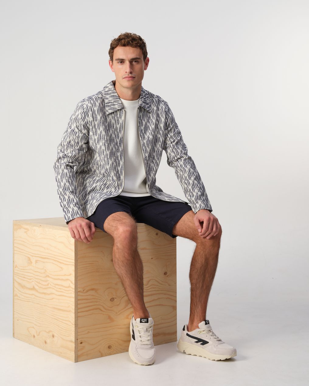 J.C. RAGS - Overshirt Benji Waves