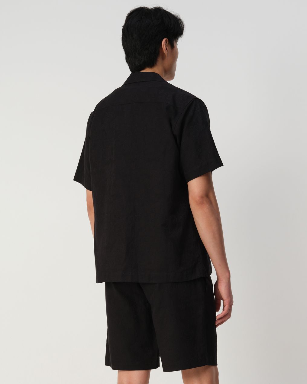 J.C. RAGS Aaron Jacquard Casual Overhemd