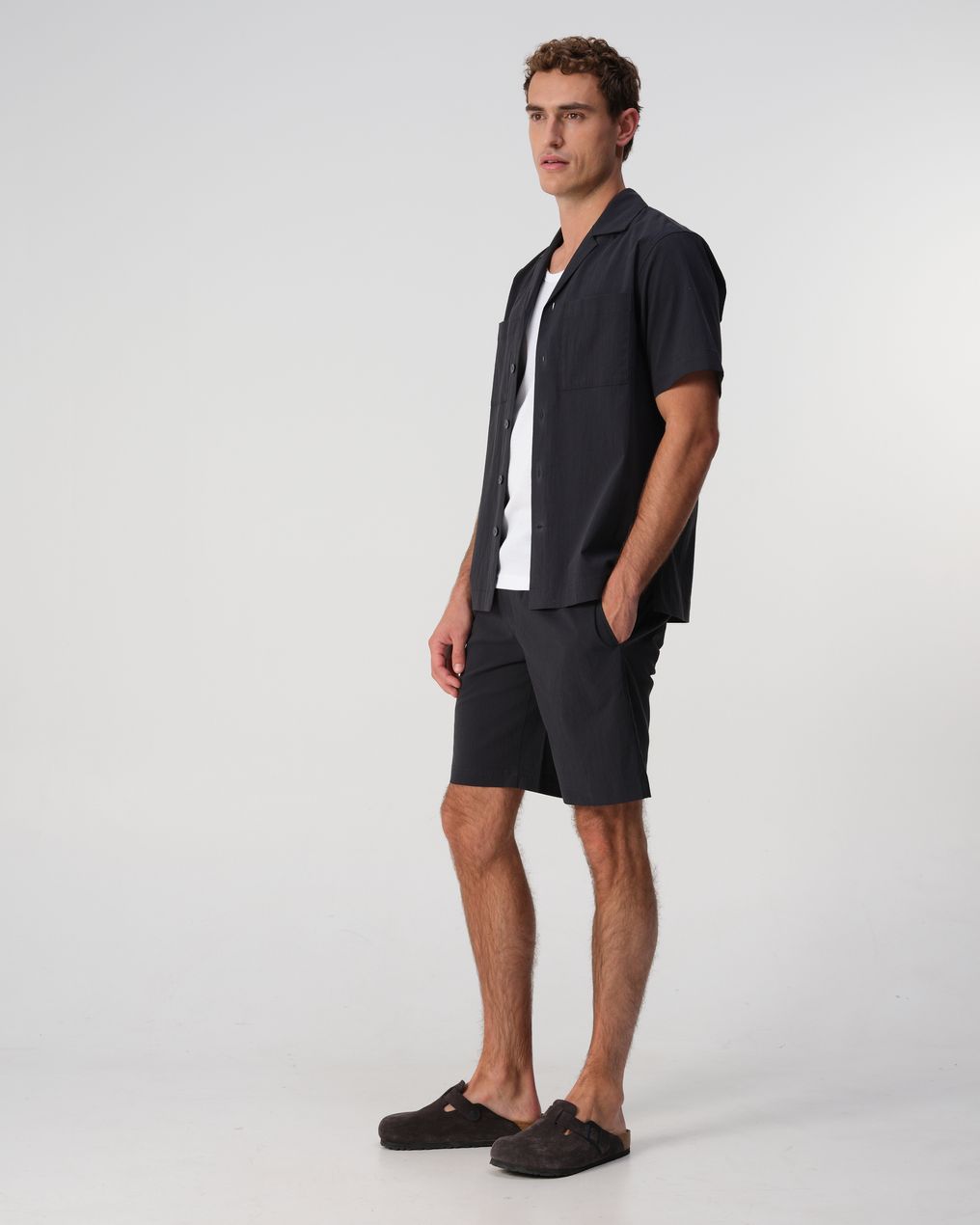 J.C. RAGS Aaron Wrinkle Casual Overhemd