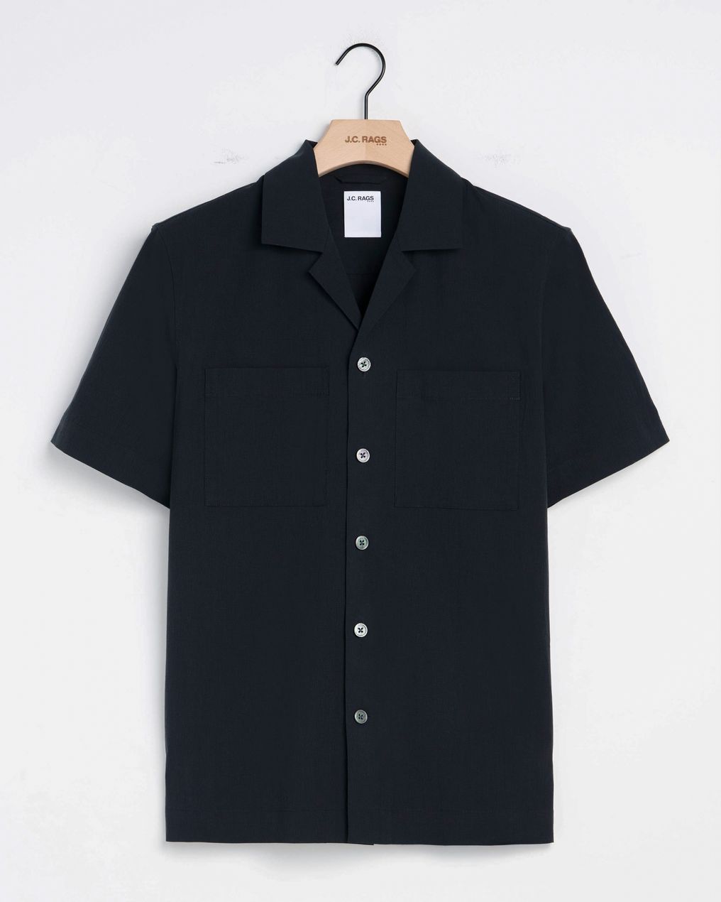 J.C. RAGS Aaron Wrinkle Casual Overhemd