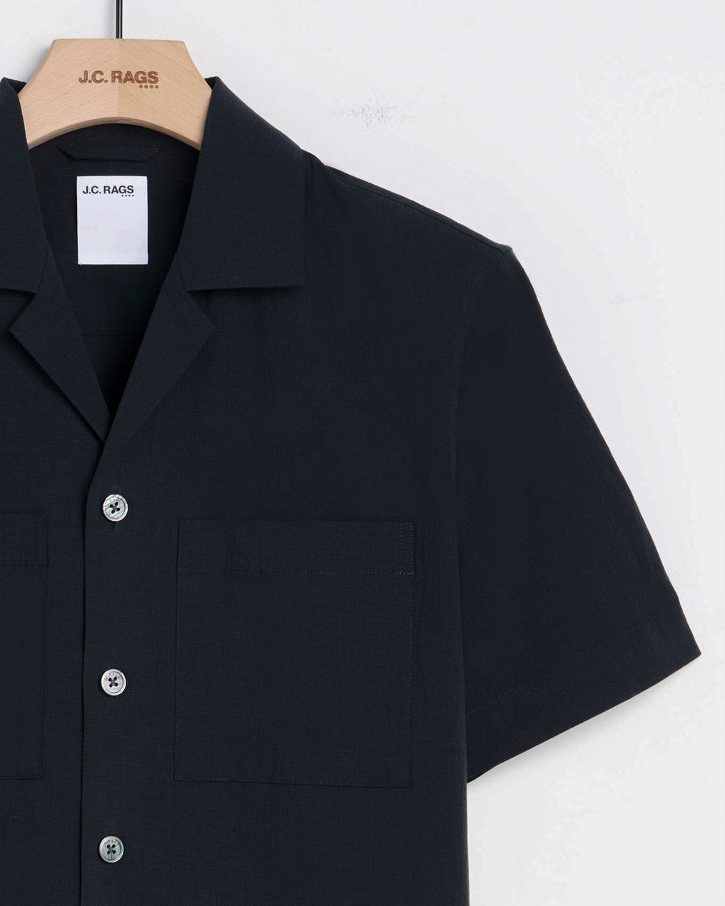 J.C. RAGS Aaron Wrinkle Casual Overhemd