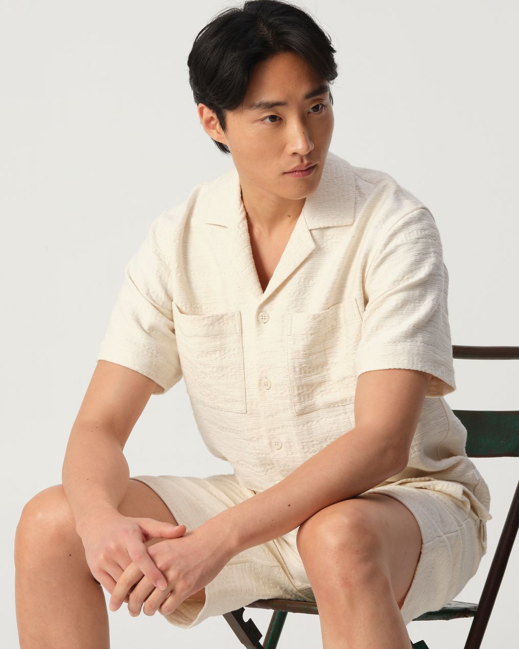 J.C. RAGS - Casual shirt SS Aaron Structure