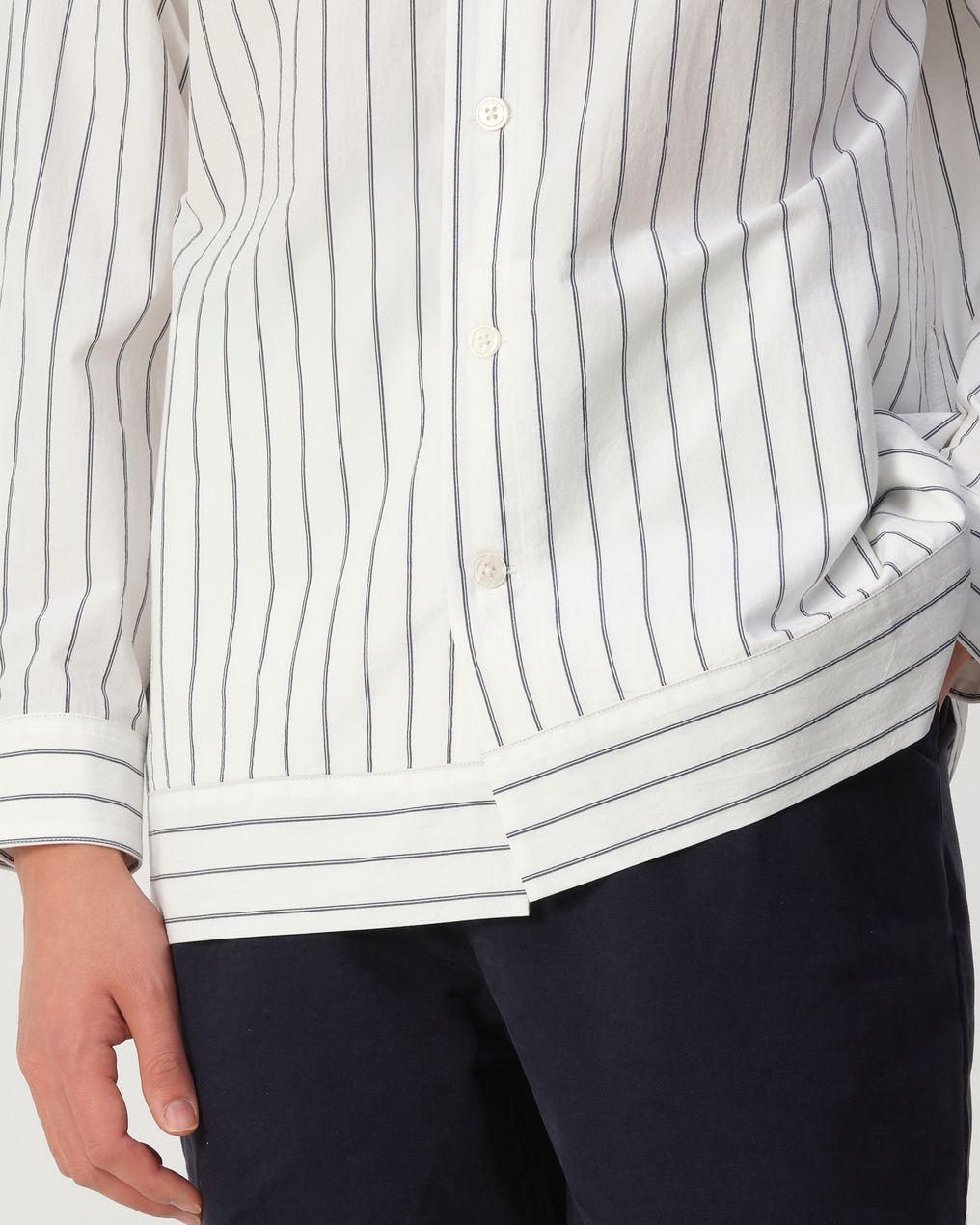 J.C. RAGS Dylan Stripe Casual Overhemd