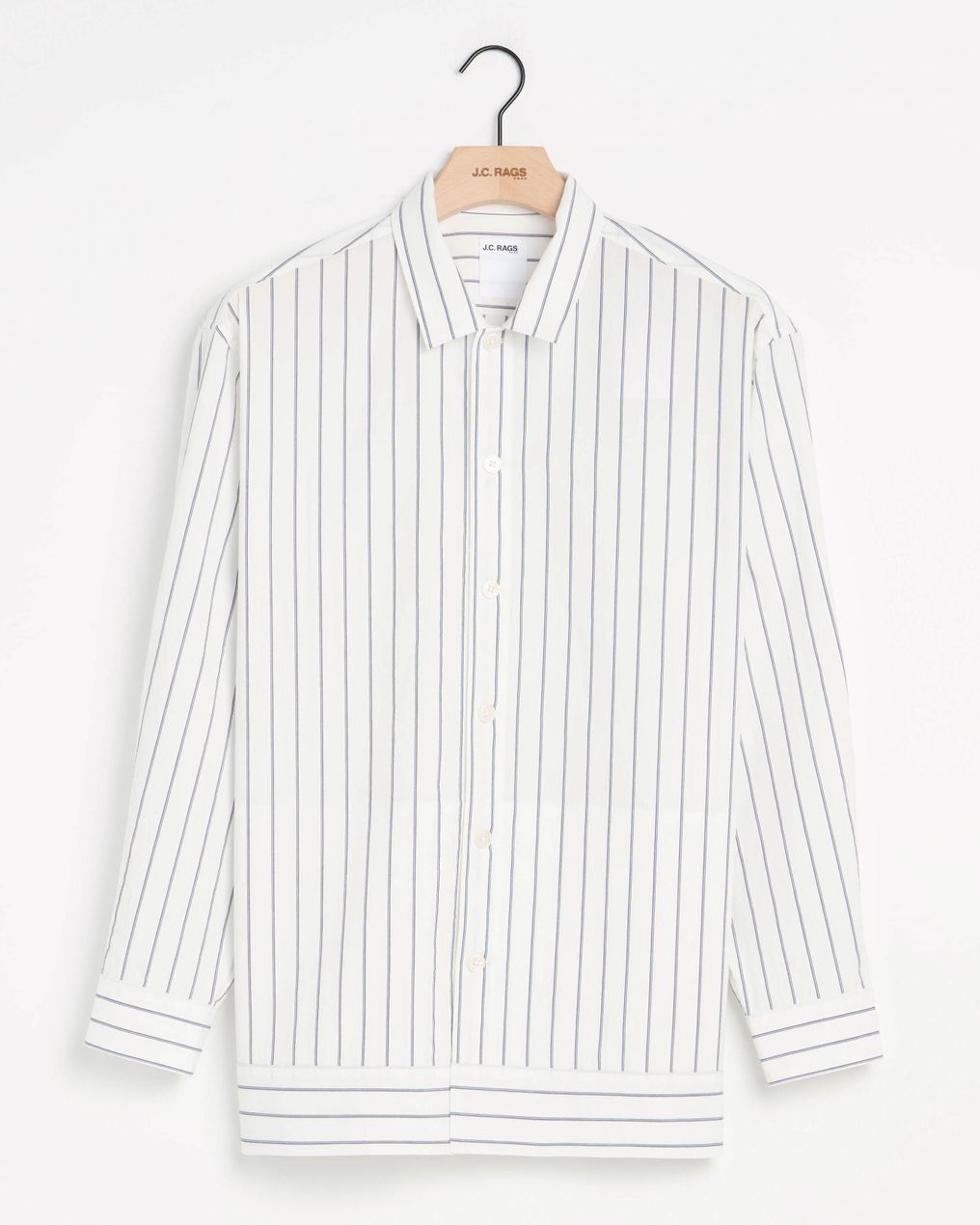 J.C. RAGS Dylan Stripe Casual Overhemd