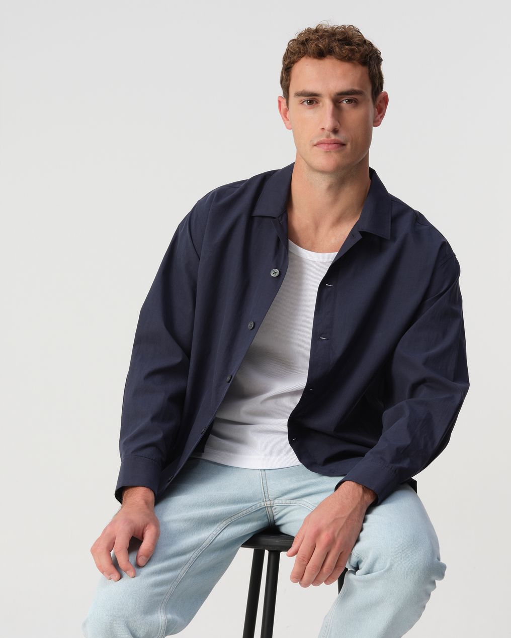 J.C. RAGS Dylan Casual Overhemd