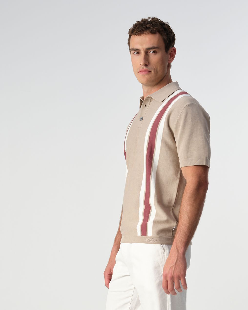 J.C. RAGS Alvie Stripe Polo