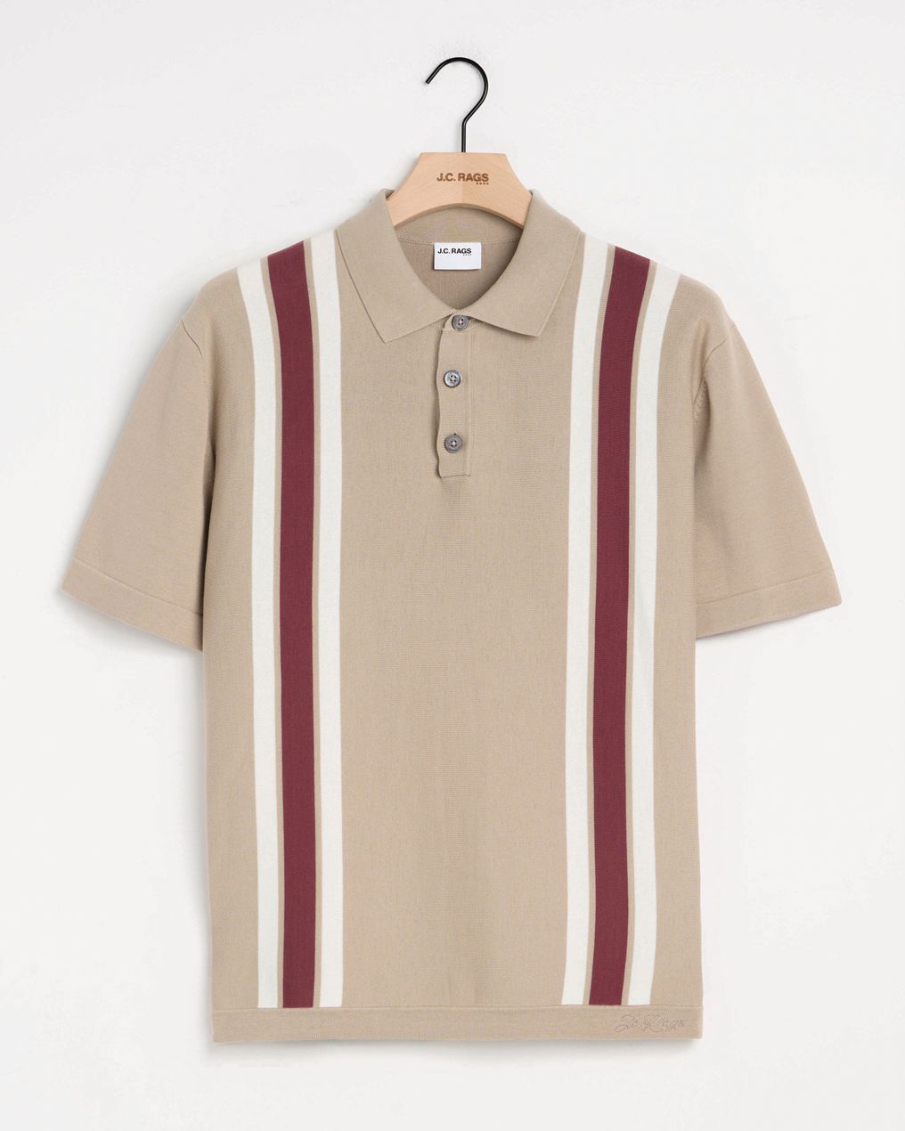 J.C. RAGS Alvie Stripe Polo