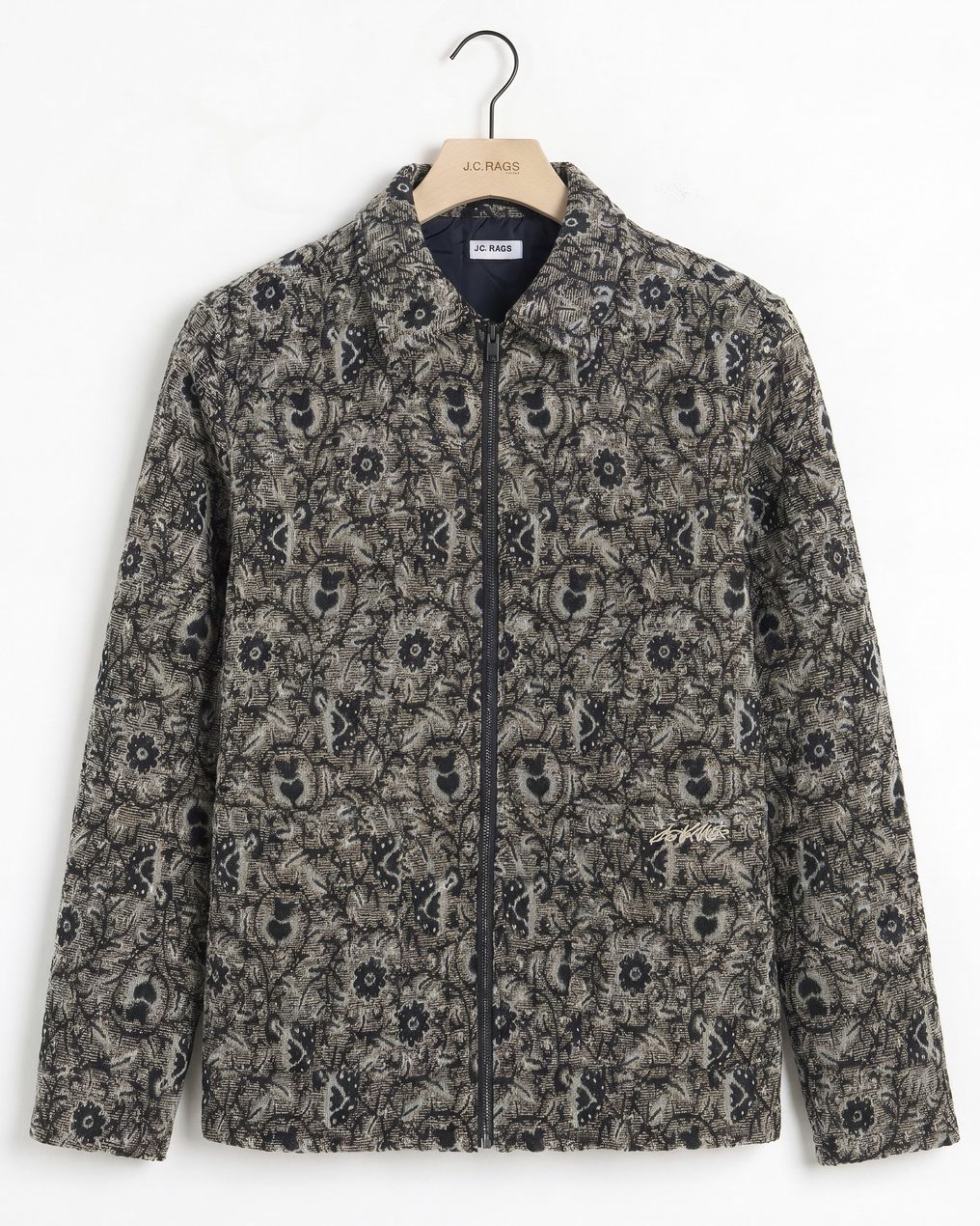 J.C. RAGS Benji Jacquard Overshirt