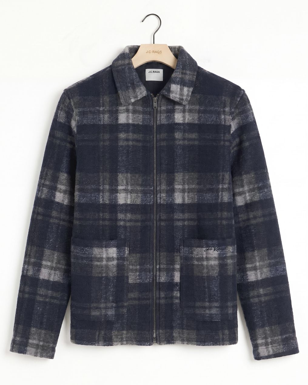 J.C. RAGS Benji Check Overshirt