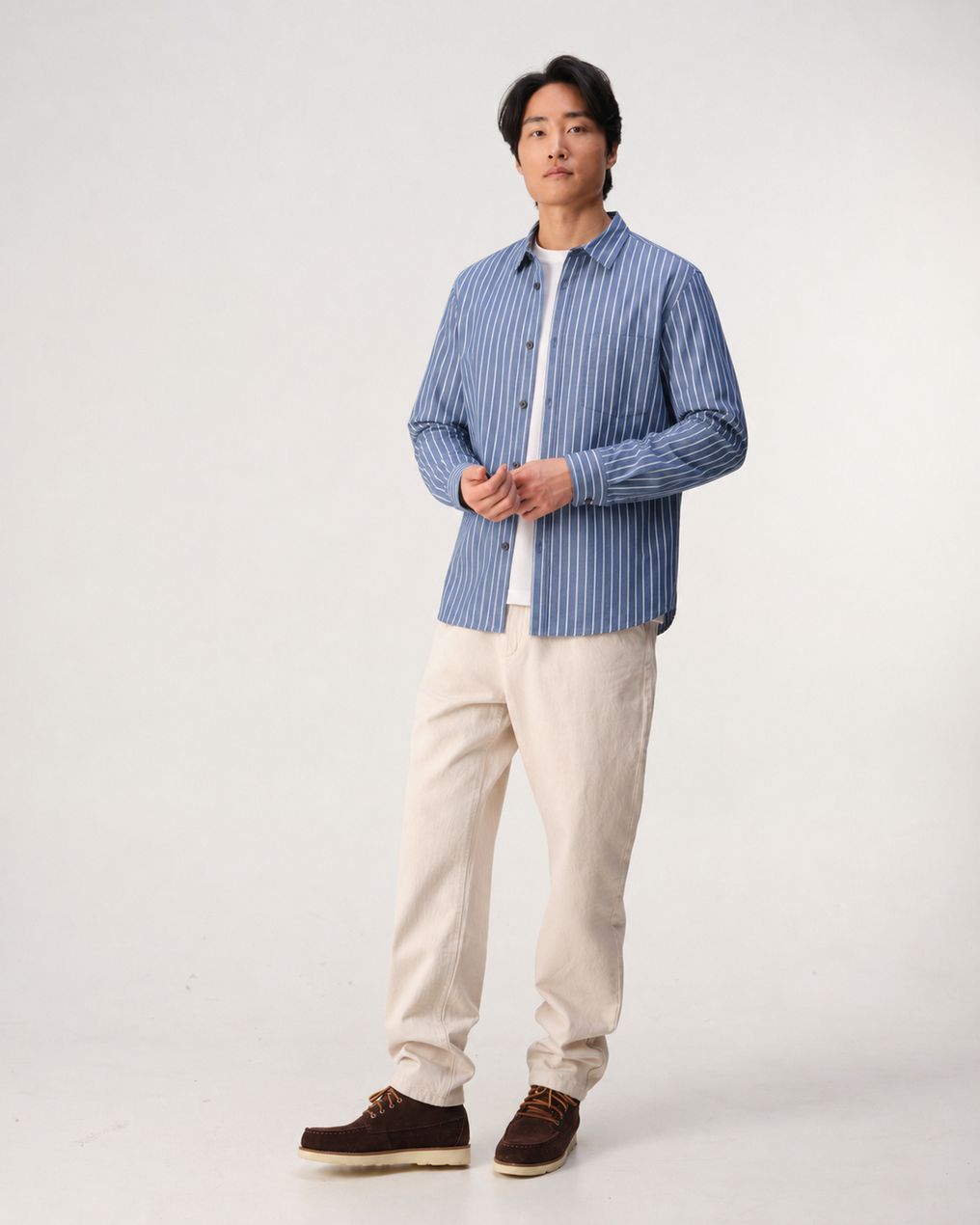 J.C. RAGS Casual Overhemd LM