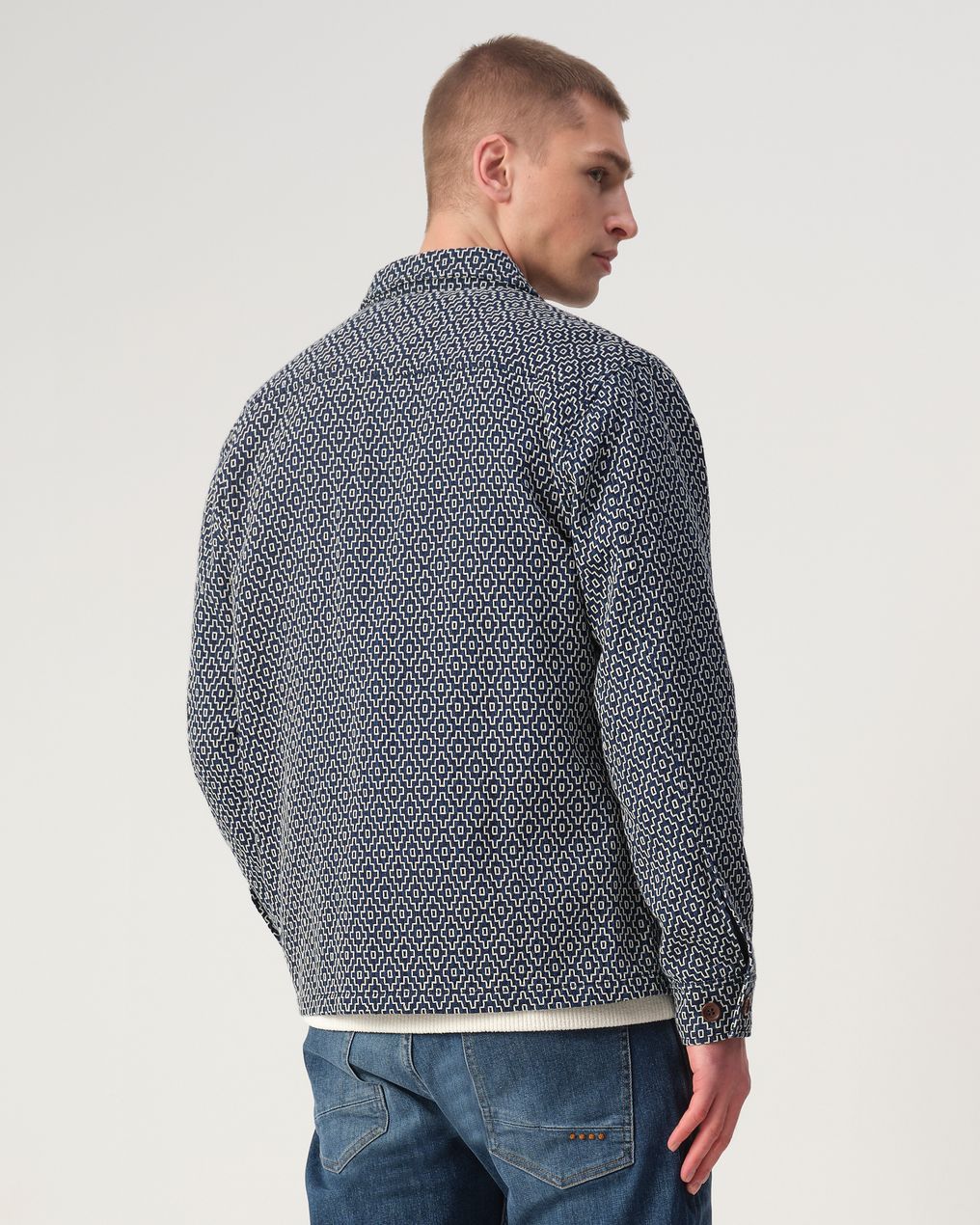 J.C. RAGS Rylee Jacquard Overshirt