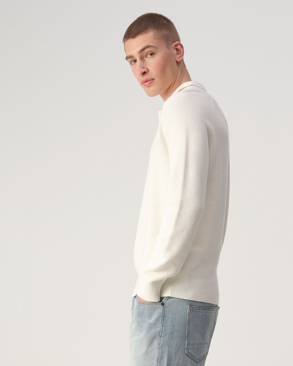 J.C. RAGS Polo Ewald Lange mouw