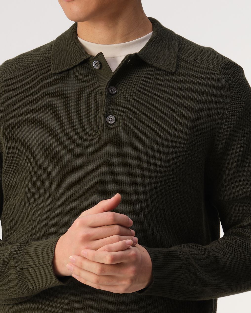 J.C. RAGS Polo Ewald Lange mouw