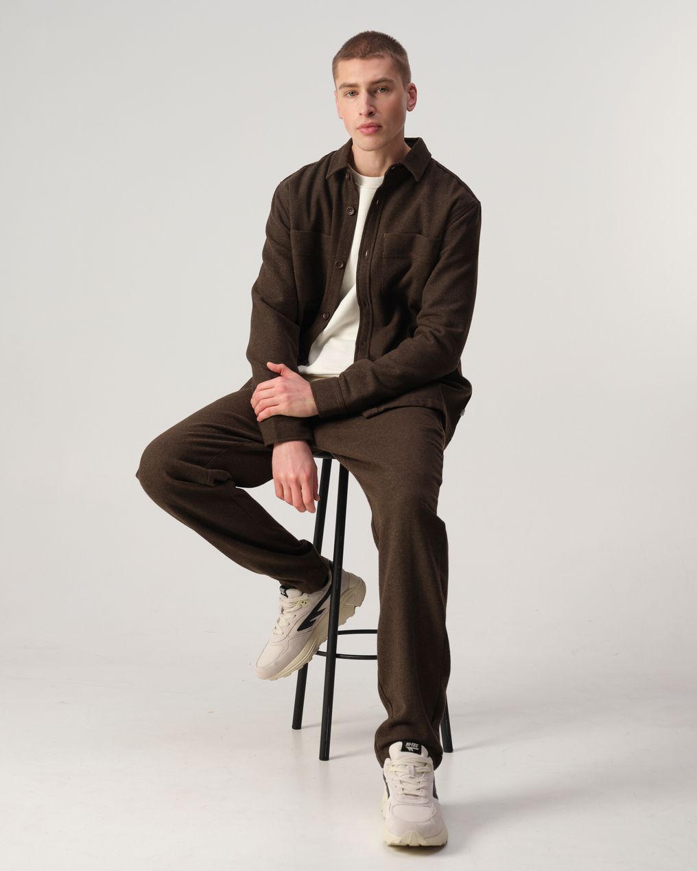 J.C. RAGS Ace Wool Overshirt