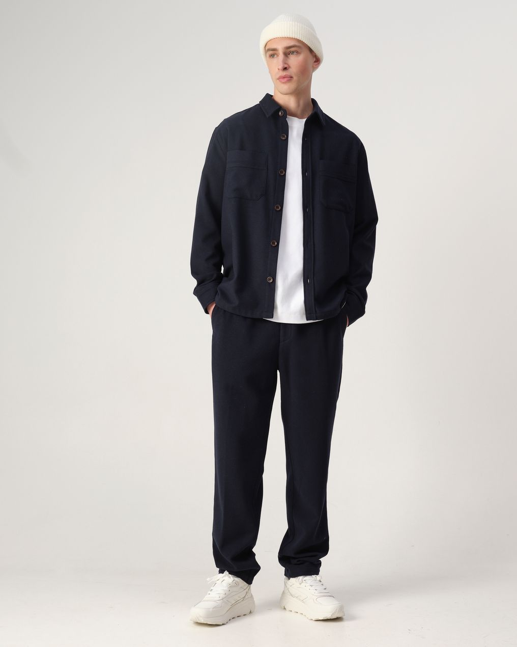 J.C. RAGS Dave Wool Pantalon