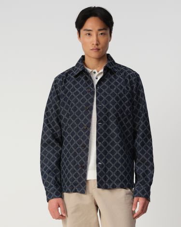 J.C. RAGS Roux Diamond Overshirt 