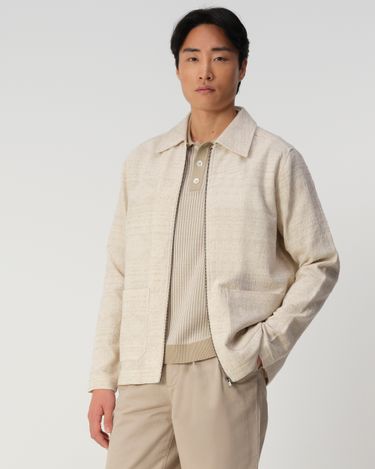 J.C. RAGS - Overshirt Benji Jacquard