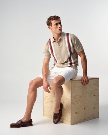 J.C. RAGS Alvie Stripe Polo