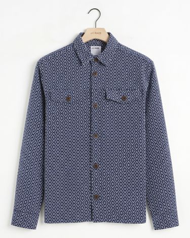 J.C. RAGS Rylee Jacquard Overshirt