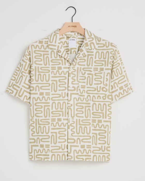 J.C. RAGS Alberto Casual Overhemd KM 