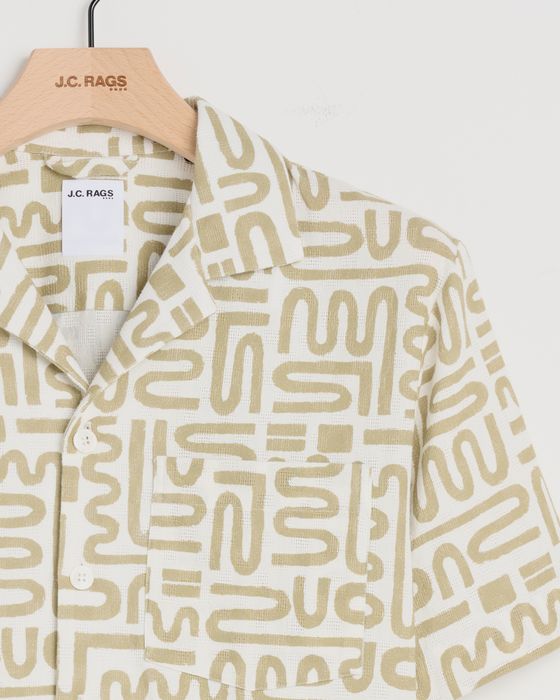 J.C. RAGS Alberto Casual Overhemd KM 