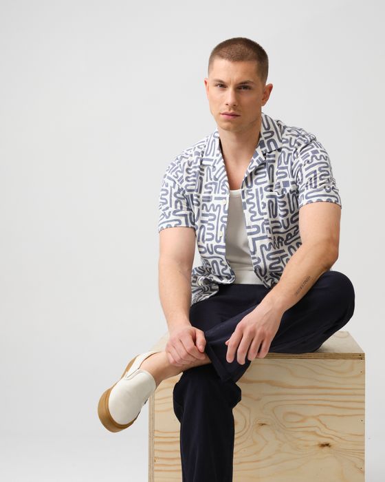 J.C. RAGS Alberto Casual Overhemd KM 