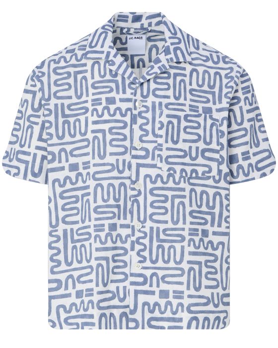 J.C. RAGS Alberto Casual Overhemd KM 