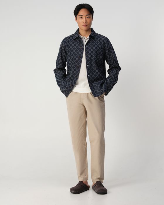 J.C. RAGS Roux Diamond Overshirt 